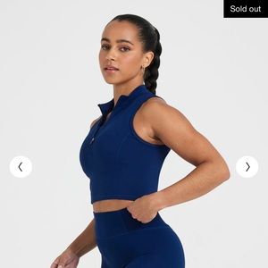 Oner Active Timeless Half Zip Crop Tank